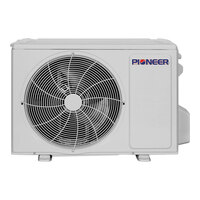 Pioneer WYS-20 Single Zone Series Ductless Mini-Split DC Inverter Heat Pump Condenser YN009GMFI20RPD - 208/230V, 9,000 BTU