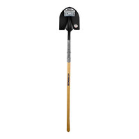 Seymour Midwest S500 Industrial 9 1/2" Round Point Shovel with Forward-Turned Step 45000