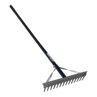 Seymour Midwest S550 Professional 17" Mini Landscape Rake 16117