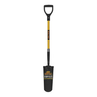 Seymour Midwest Structron S800 SuperDuty 14" Drain Spade Shovel with Steel D-Grip 49577