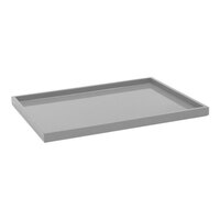 room360 New York 16 3/4" x 13" Stone Resin Tray RRT026BEW21 - 4/Case