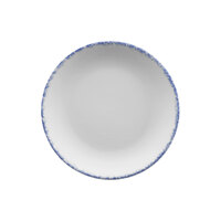 International Tableware Provincial 5 1/2" Sponged Blue Porcelain Bread and Butter Plate - 36/Case