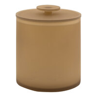 room360 Nassau 2 Qt. Nutmeg Resin Ice Bucket with Nutmeg Lid RIB010BRR20 - 2/Case