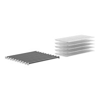 Cambro EXSK2448V5480 Camshelving® Elements XTRA Vented 5-Shelf Kit - 24'' x 48''