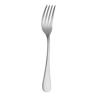 RAK Youngstown Kampton Satin 8" 18/0 Stainless Steel Heavy Weight Dinner Fork - 12/Case