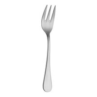 RAK Youngstown Kampton Satin 7 3/4" 18/0 Stainless Steel Heavy Weight Fish Fork - 12/Case