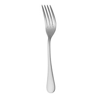 RAK Youngstown Kampton Satin 7 3/8" 18/0 Stainless Steel Heavy Weight Salad / Dessert Fork - 12/Case