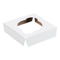 Baker's Lane Reversible Cupcake Insert for 4" x 4" Box- Standard - Holds 1 Cupcake - 200/Case