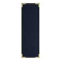 H. Risch, Inc. Oakmont 4 1/4" x 14" Blue 1 View Menu Cover