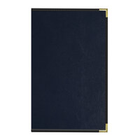 H. Risch, Inc. Oakmont 8 1/2" x 14" Blue 3 View Menu Cover