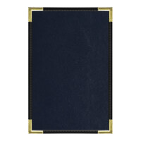 H. Risch, Inc. Oakmont 5 1/2" x 8 1/2" Blue 1 View Menu Cover