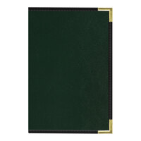 H. Risch, Inc. Oakmont 5 1/2" x 8 1/2" Green 2 View Menu Cover