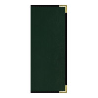 H. Risch, Inc. Oakmont Green 12-View Menu Cover