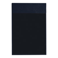 H. Risch Inc. Oakmont 5 1/2" x 8 1/2" Blue Single View Hardback Magnetic Menu Board