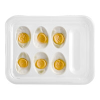 Crafty Counter Wunder Eggs Vegan Hard Boiled Egg Halves 6-Pack - 20/Case