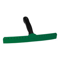 Vikan Transport Wipe-N-Shine 707852 13 7/8" Green Squeegee