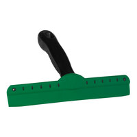 Vikan Transport Wipe-N-Shine 707752 9 7/8" Green Squeegee