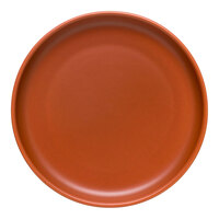 Libbey Driftstone 7 3/4" Clay Satin Matte Porcelain Flat Coupe Plate - 12/Case