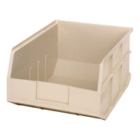 Quantum 14" x 11" x 7" Ivory Stackable Shelf Bin SSB445IV