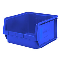 Quantum Magnum 19 3/4" x 18 3/8" x 11 7/8" Blue Storage Tote Bin QMS543BL