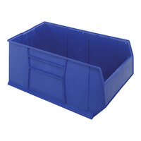 Quantum RackBin 41 7/8" x 23 7/8" x 17 1/2" Blue Pallet Rack Container QRB246BL