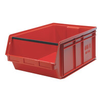 Quantum Magnum 29" x 18 3/8" x 11 7/8" Red Storage Tote Bin QMS743RD