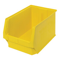 Quantum Magnum 19 3/4" x 12 3/8" x 11 7/8" Yellow Storage Tote Bin QMS533YL