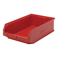 Quantum Magnum 19 3/4" x 12 3/8" x 5 7/8" Red Storage Tote Bin QMS531RD