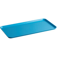 Cambro 1224MT142 12" x 24" Blue Fiberglass Market Tray