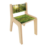 Whitney Brothers Nature View WB2514U 14" Seat Height Wood Summer Children's Chair