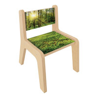Whitney Brothers Nature View WB2512U 12" Seat Height Wood Summer Children's Chair