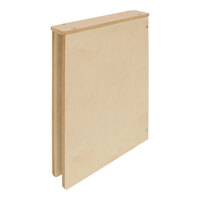 Whitney Brothers Nature View WB0258 13 1/2" x 3" x 25" Adjustable Wood Extension for Divider Panels