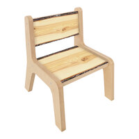 Whitney Brothers Nature View Live Edge Wood Chair
