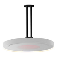 Bromic Heating BH3230003 24" Straight Twin Ceiling Mount Pole for Eclipse Heaters