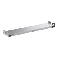 ServIt 72" Lighted Double Strip Warmer with Dual Toggle Controls - 120V, 2,740W