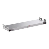 ServIt 54" Lighted Double Strip Warmer with Dual Toggle Controls - 120V, 2,160W