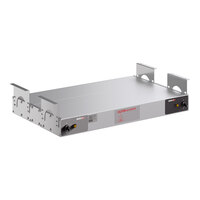ServIt 24" Lighted Double Strip Warmer with Dual Toggle Controls - 120V, 1,080W