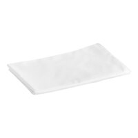 Garnier-Thiebaut Savoie T-320 37" x 21" White Nano Check King Size Sateen Weave 100% ELS Cotton Pillowcase - 120/Case