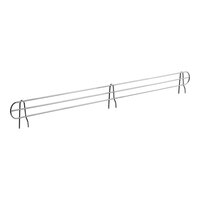 Lavex Pro 60" x 4" NSF Chrome Heavy-Duty Wire Shelf Ledge