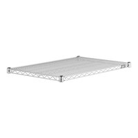 Lavex Pro 24" x 36" NSF Chrome Heavy-Duty Wire Shelf