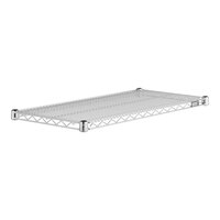 Lavex Pro 18" x 36" NSF Chrome Heavy-Duty Wire Shelf