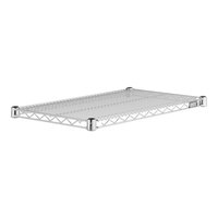 Lavex Pro 18" x 30" NSF Chrome Heavy-Duty Wire Shelf