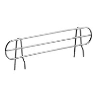 Lavex Pro 24" x 4" NSF Chrome Heavy-Duty Wire Shelf Ledge