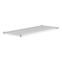 Lavex Pro 24" x 60" NSF Chrome Heavy-Duty Wire Shelf