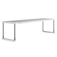 Avantco 178SS6818 18" x 67 15/16" Stainless Steel Single Deck Overshelf