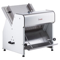 Estella Countertop Bread Slicer - 1 inch Slice Thickness, 18 3/4 inch Max Loaf Length - 110V, 1/4 hp