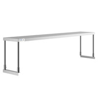 Avantco 178SS6812 12" x 67 15/16" Stainless Steel Single Deck Overshelf