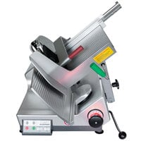 Bizerba GSP SBR HD I 90 13" Heavy-Duty Illuminated Automatic Gravity Feed Meat Slicer with Safety Package - 1/2 hp, 120V