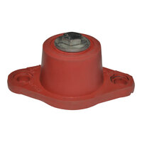Canarm R-B-8860043 Red 165 lb. Rubber Vibration Isolator for BIRM2030750M, BIRM22301000M, BIRM2430750M, and BIRM27301000M