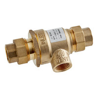 Watts 0061935 9D-M3 9D Series 1/2" FNPT Union x FNPT Union Dual Check Valve with Intermediate Atmospheric Vent